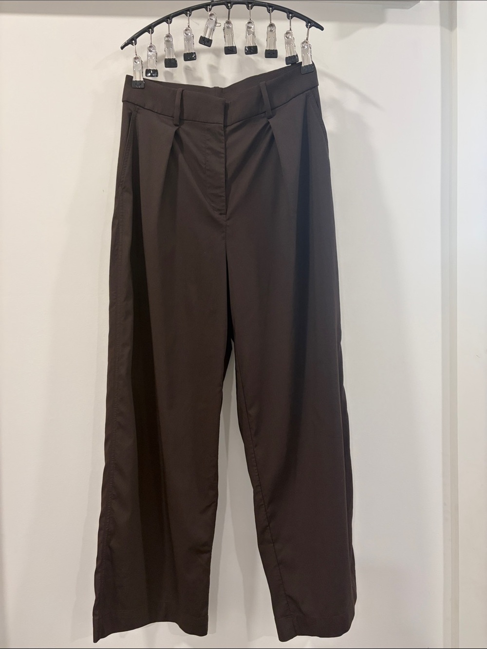 lululemon athletica Wide Leg Trousers - Chocolate Brown